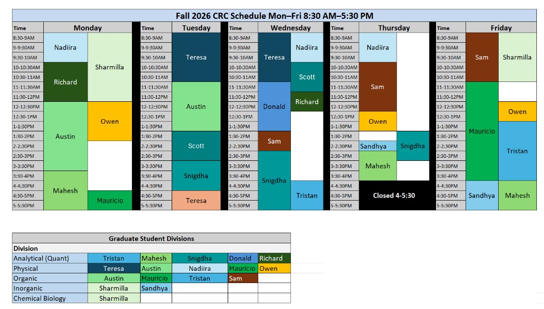 schedule