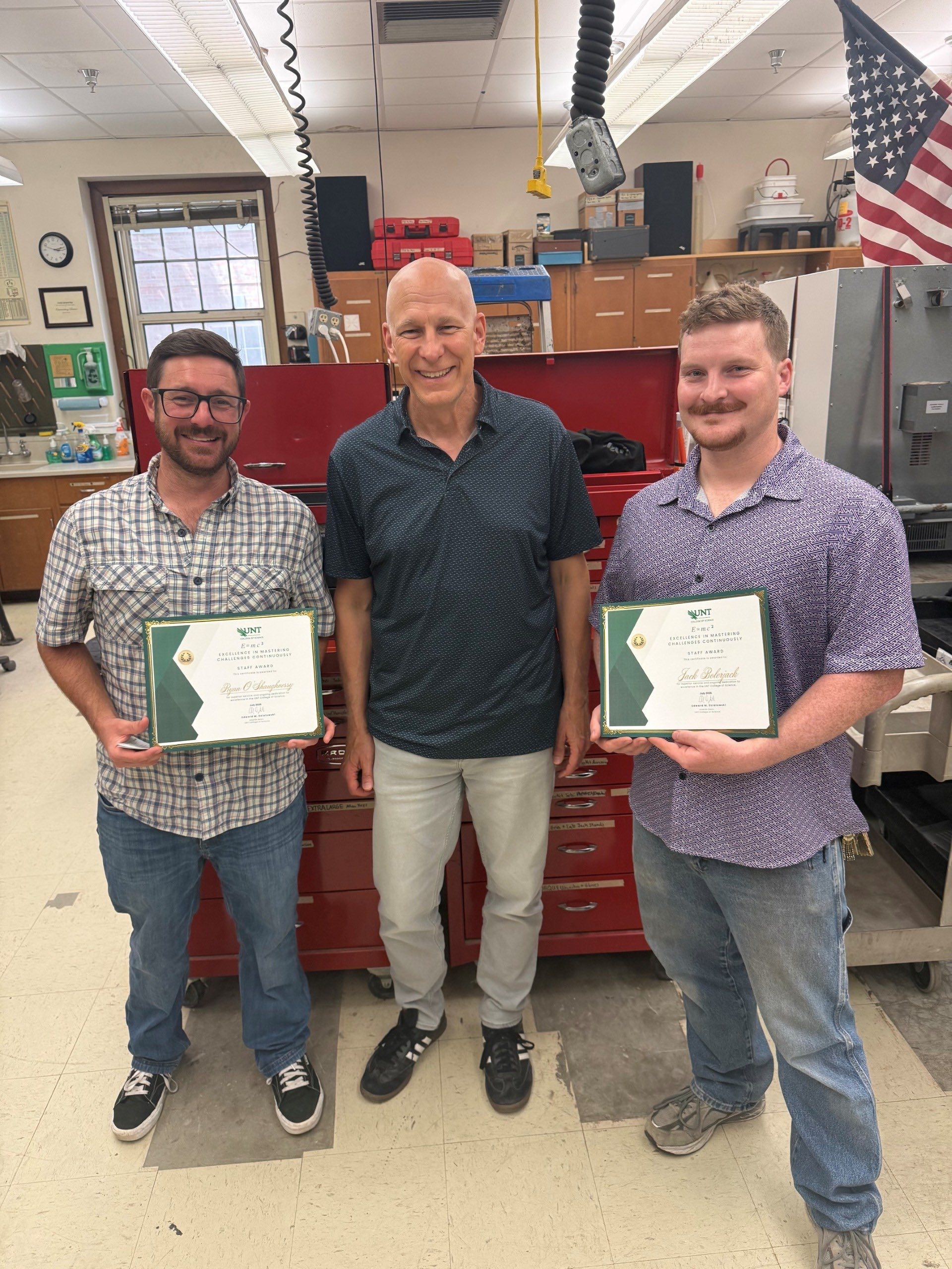 E=mc2 Summer Staff Award