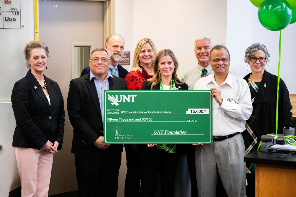 Dr. D'Souza Receives Award