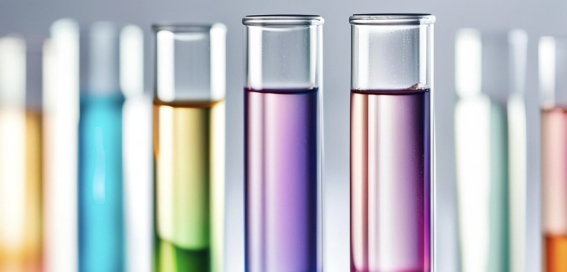 blank to test tubes
